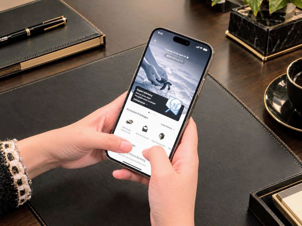 : PT Bank Negara Indonesia (Persero) Tbk atau BNI terus memperkuat layanan keuangan digital bagi nasabah BNI Emerald dan BNI Private melalui aplikasi wondr by BNI. (Dok. BNI)