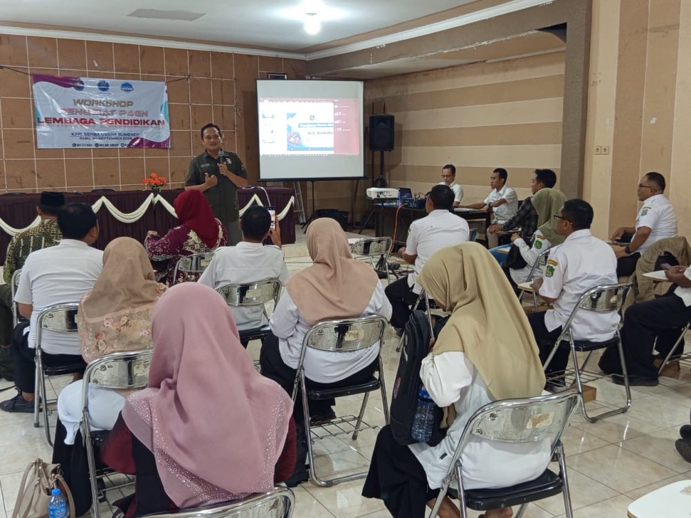 : Workshop Penggiat Pencegahan, Pemberantasan, Penyalahgunaan, dan Peredaran Gelap Narkotika (P4GN) di Lembaga Pendidikan di Gedung KPRI Serba Usaha, Sumenep, Rabu (30/9/2026).