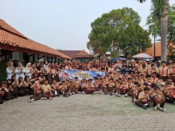 Cegah Bullying Sejak Dini, Satlantas Bekasi Kota Beri Edukasi ke Siswa Sekolah Dasar