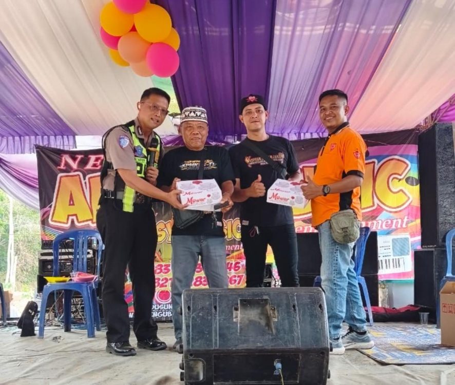 Cegah Kecelakaan di Jalan, Satlantas Lampung Utara Ajak Komunitas Otomotif Jadi Pelopor Berlalu Lintas
