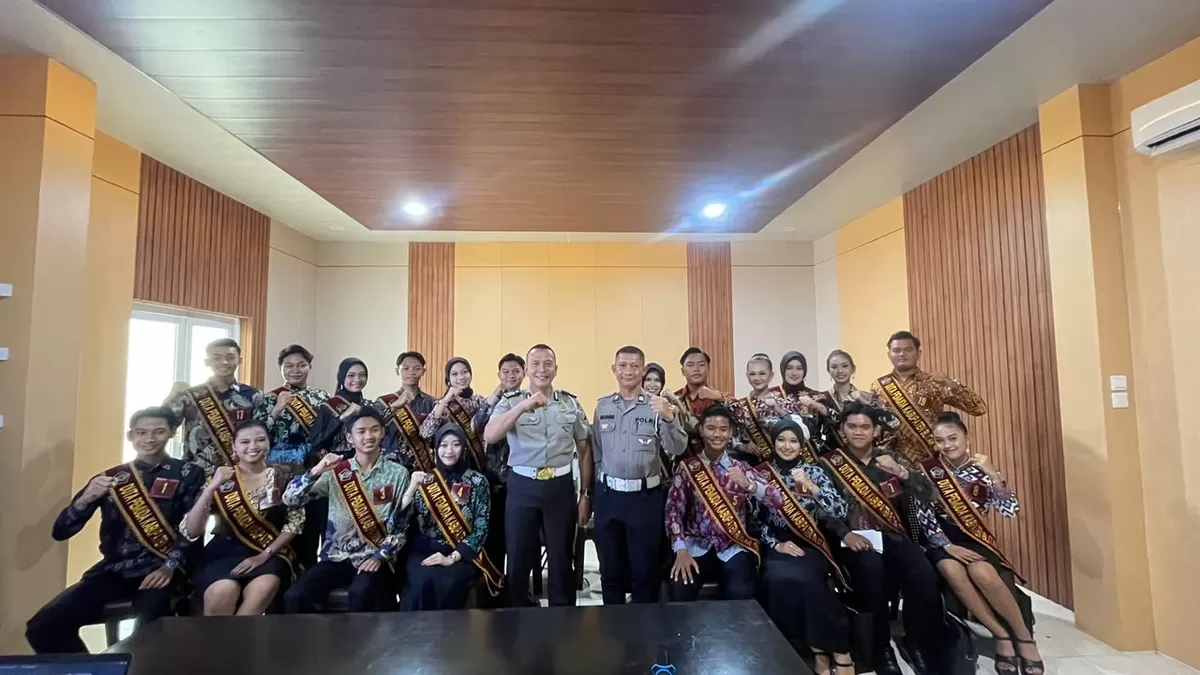 Cegah Kecelakaan, Satlantas Blitar Tanamkan Kesadaran Lalu Lintas ke Peserta Duta Pemuda