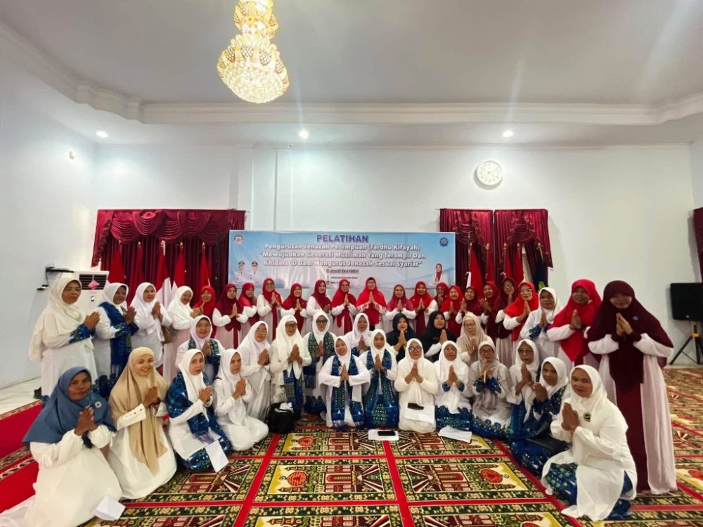 Cetak Relawan Fardu Kifayah, MTMP Seluma Latih Puluhan Perempuan Urus Jenazah
