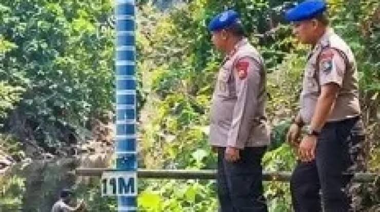 Dirpolairud Polda Sulut Pantau Kondisi Air Tondano Cegah Banjir
