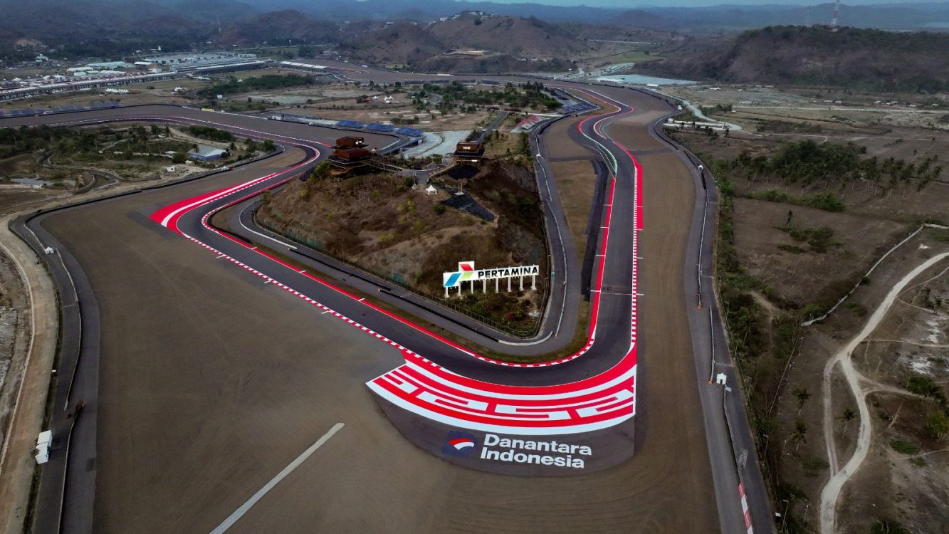 : Pertamina Mandalika International Circuit di Lombok Tengah, Nusa Tenggara Barat (NTB), resmi mengantongi homologasi Grade A dari Fédération Internationale de Motocyclisme (FIM) untuk 2026./Foto Istimewa