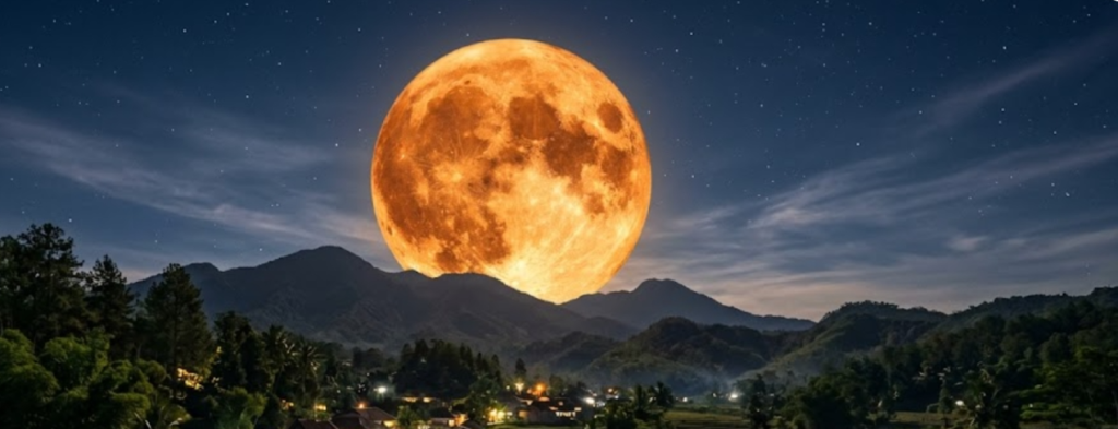 Hunter's Moon 26 Oktober, BMKG Ungkap Waktu Terbaik Pengamatan