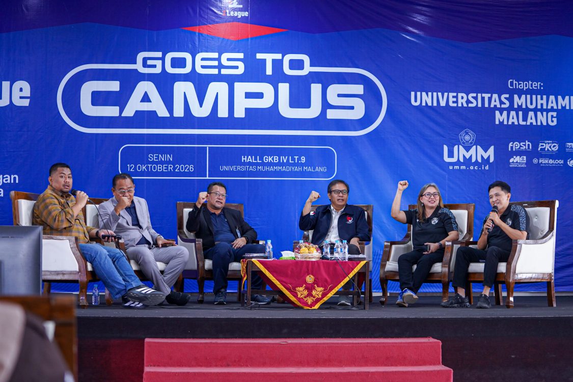 I League Goes to Campus UMM: Rajut Sport Science dan Transformasi Industri Sepak Bola Modern