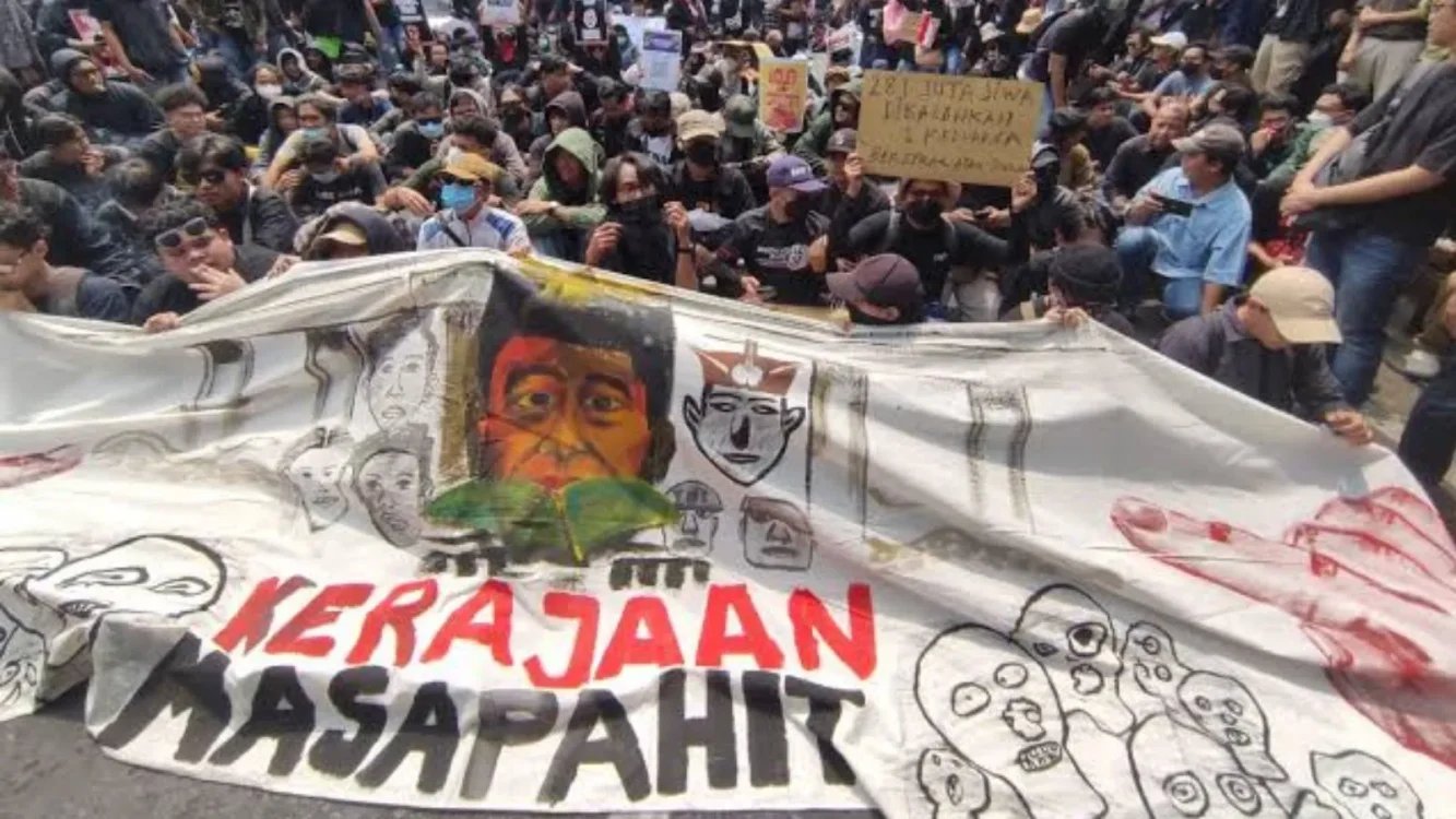 Demo 2 Tahun Prabowo-Gibran di Yogyakarta