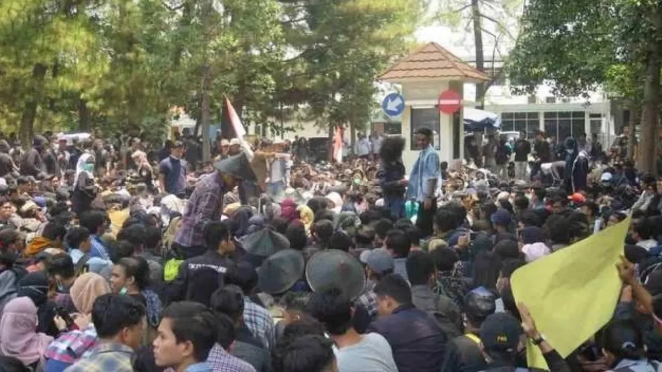 Kronologi demo Yogyakarta 20 Oktober 2026