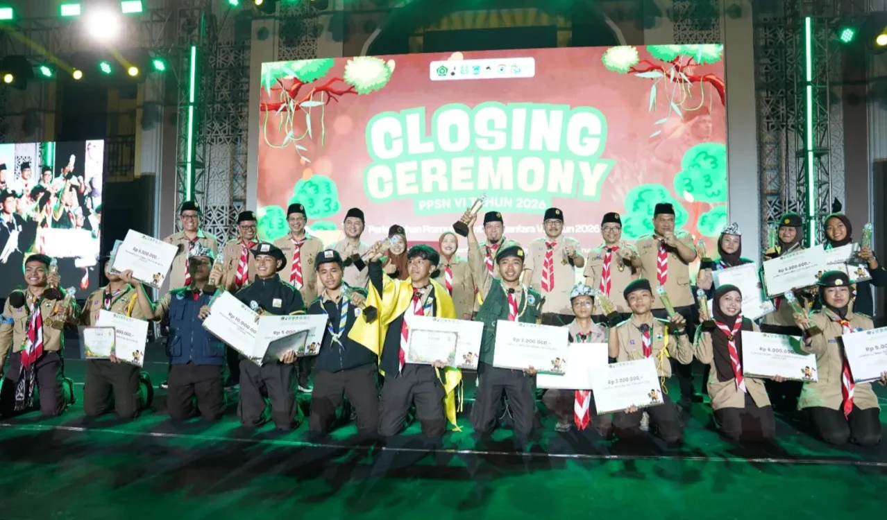Ini Daftar Kontingen Pramuka Santri Pemenang Lomba PPSN VI 2026