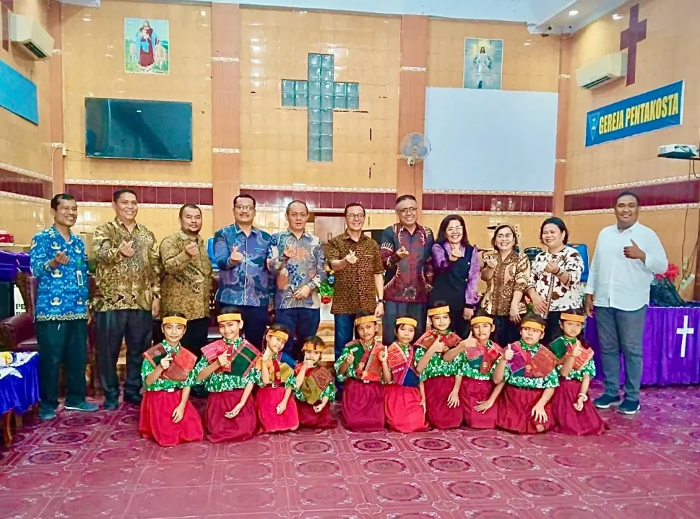 Itjen Kemenag dan Bimas Kristen Dampingi Pengelolaan Bantuan Gereja Terdampak Banjir di Sumut