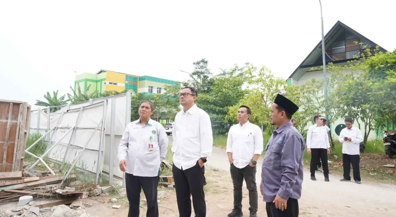 Itjen Kemenag Pantau Penyelesaian Pembangunan RKB SBSN MAN IC Pekalongan