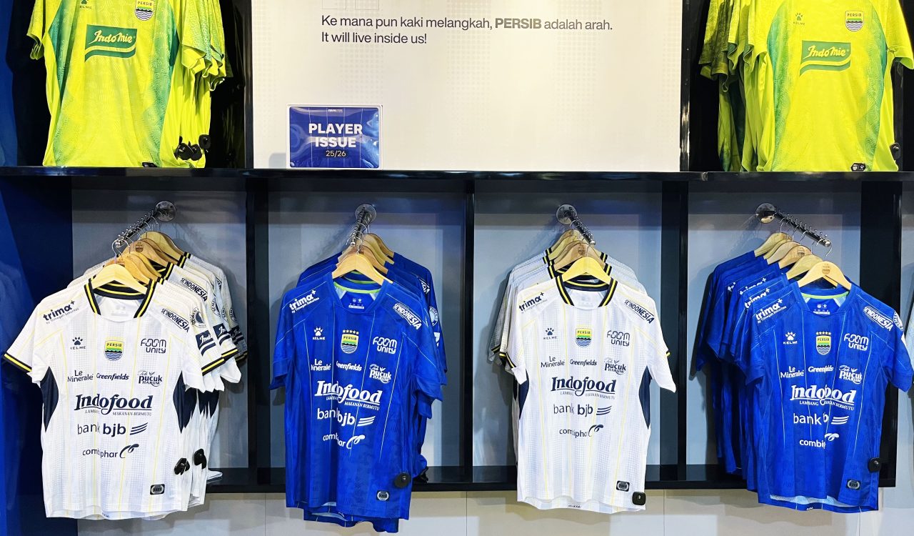 Jersey Super League 202627 Telah Tersedia Di Persib Store Dan Mitra