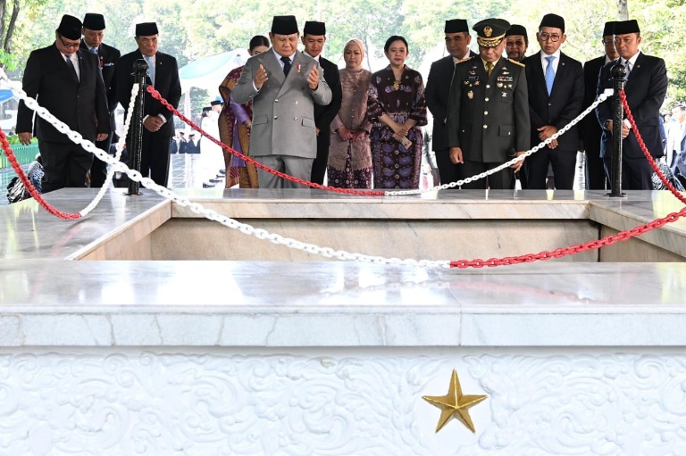Kakorlantas Polri Hadiri Upacara Hari Kesaktian Pancasila di Lubang Buaya