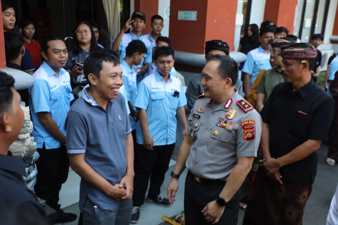Kapolda Bali Rangkul Pencari Kerja lewat Program Poliran
