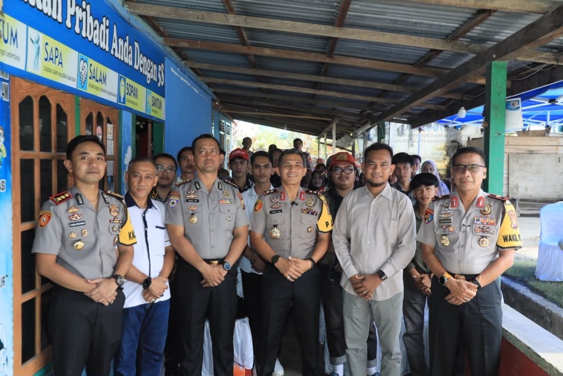 Kapolda Bengkulu Gelar Program Quick Wins POLIRAN, Serap Aspirasi Pengangguran di Bengkulu Tengah