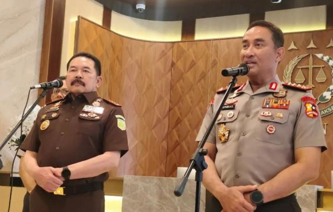 Kapolri dan Jaksa Agung Perkuat Sinergi Penegakan Hukum, Kasus Karhutla Jadi Sorotan