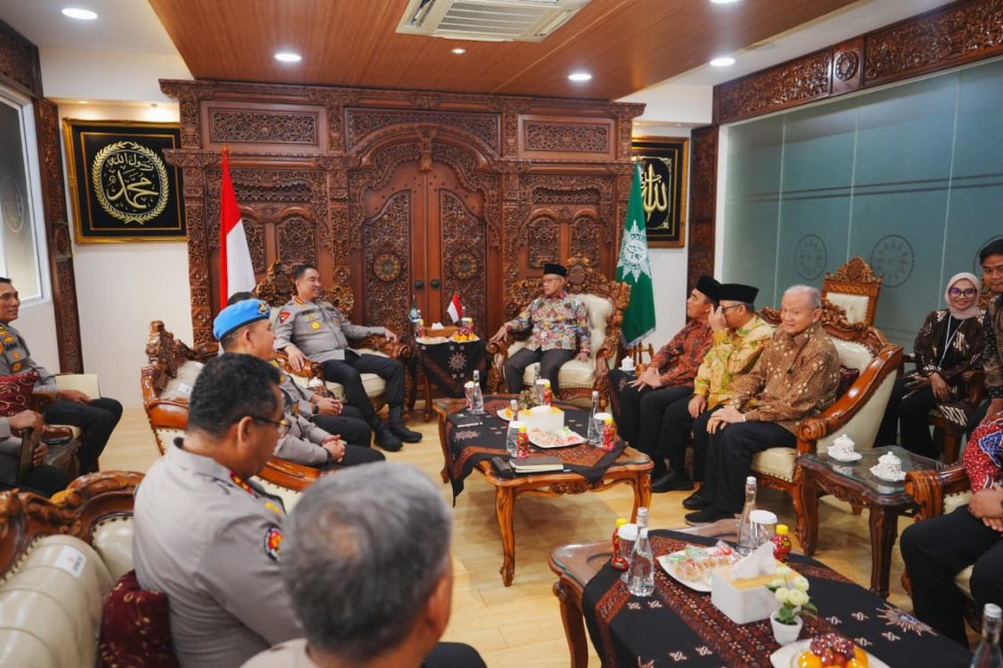 Kapolri Suyudi Perkuat Silaturahmi dan Sinergi dengan PP Muhammadiyah