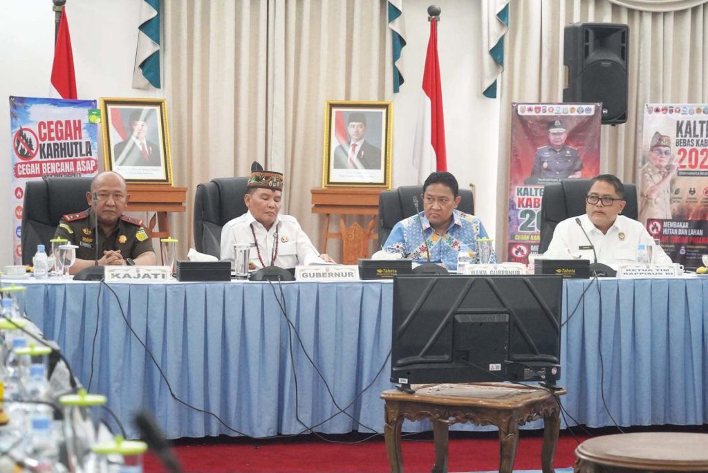 Karhutla Kalteng: 600 Sumur Bor Dibangun, 450 Ribu Warga Disiapkan Bantuan Pangan