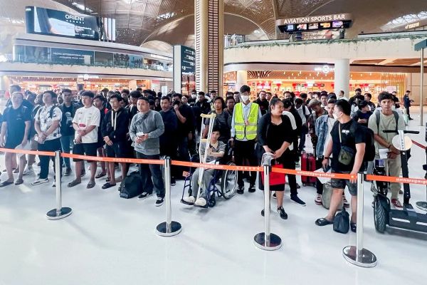 : Kedutaan Besar RI (KBRI) Phnom Penh, Kamboja, menyampaikan pada periode 23 Februari – 1 Maret 2026, sejunlah 590 WNI telah kembali ke Indonesia. /ANTARA/HO-KBRI Phnom Penh.