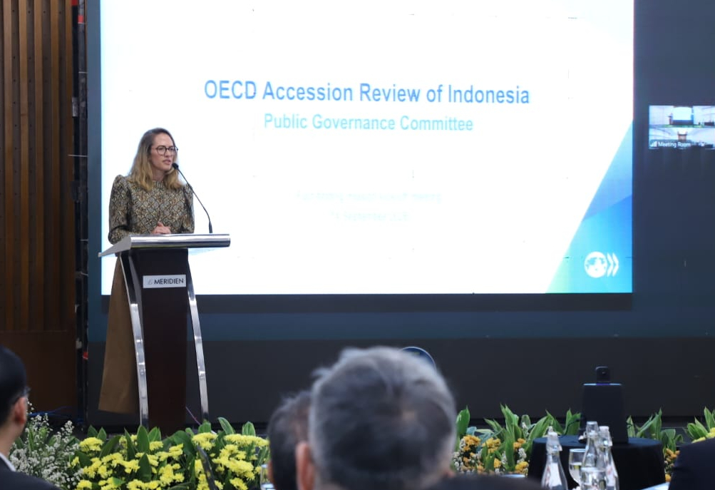 : Kick-Off Meeting dalam rangka Fact-Finding Mission (FFM) pada proses aksesi Indonesia menjadi anggota Organisation for Economic Co-operation and Development (OECD), di Jakarta, Senin (14/9/2026). FOTO dok. Humas PANRB