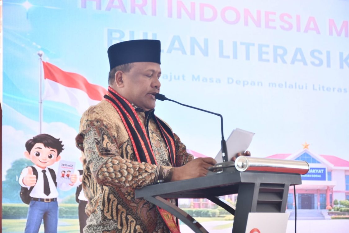 : Bupati Bireuen, Mukhlis, memberikan apresiasi atas kehadiran Posko Wilayah Aceh Satgas Percepatan Rehabilitasi dan Rekonstruksi (PRR) yang dipimpin Dirjen Bina Adwil Kemendagri, Safrizal ZA.