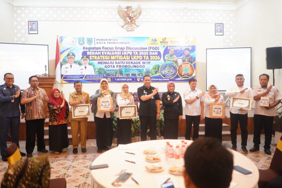 : Bedah Evaluasi LKPD 2025, Pemkot Probolinggo Susun Strategi Mitigasi Menuju Satu Dekade WTP. (Istimewa)