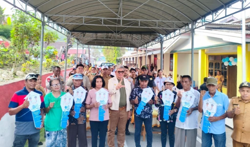 Keluarga Terdampak Bencana di Weduar Kini Miliki Rumah Tipe 36