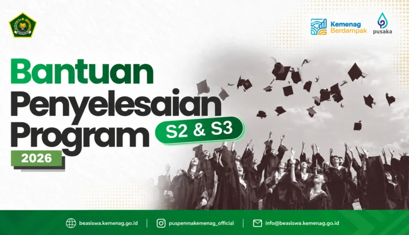 Kemenag Buka Bantuan Penyelesaian Studi S2 dan S3, Ini Syaratnya