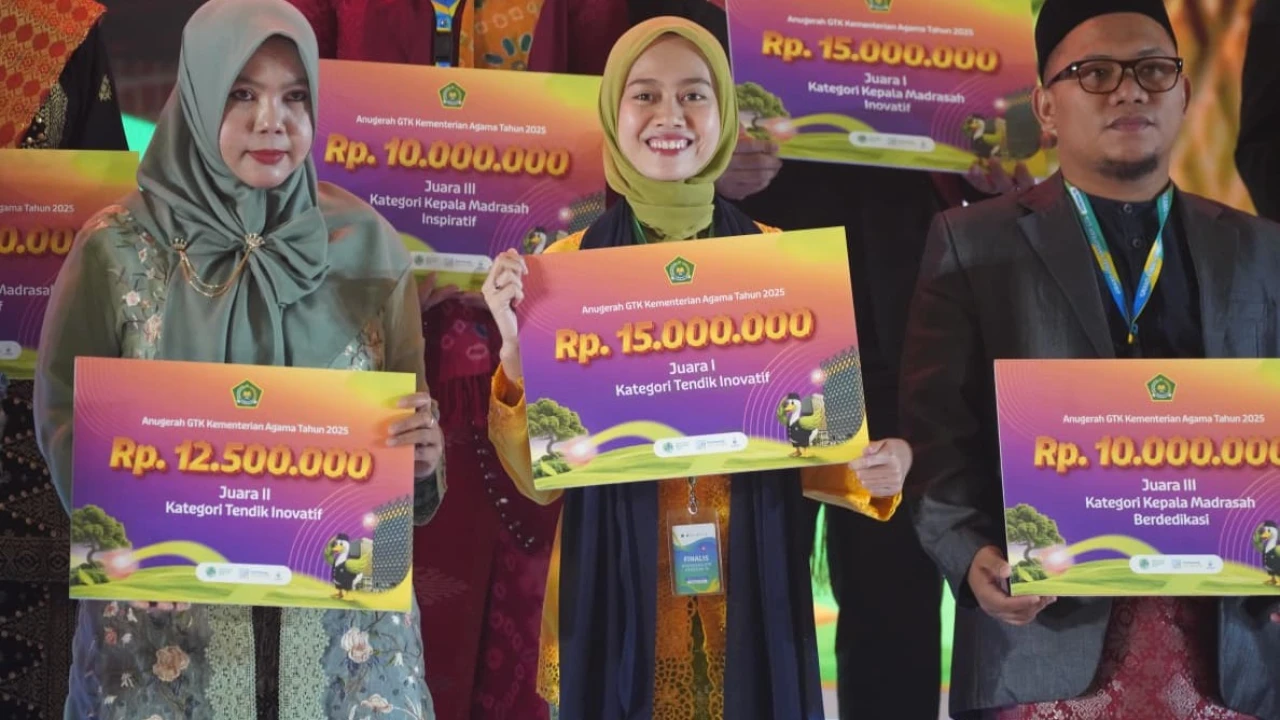Kemenag Buka Pendaftaran Anugerah GTK Madrasah 2026, Ini Syaratnya
