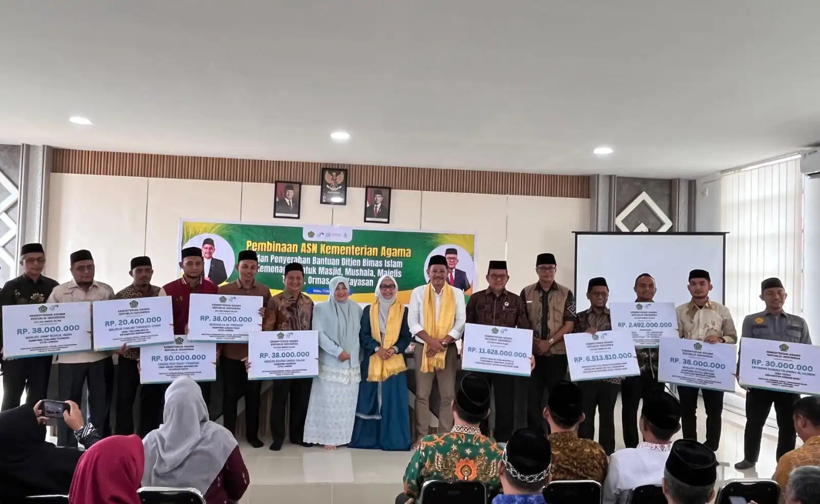 Kemenag Salurkan Rp25,4 Miliar Bantuan Tahap II untuk KUA hingga Masjid di Aceh dan Sumatra