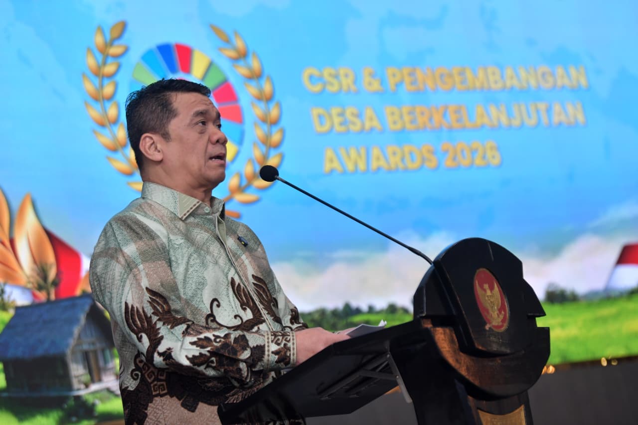 : Kementerian Desa dan Pembangunan Daerah Tertinggal (Kemendes PDT) bersama Indonesian Social Sustainability Forum (ISSF) kembali menggelar Penganugerahan CSR & PDB Award 2026 di Operational Room, Kantor Kemendes Kalibata. (Foto: Humas Kemendes PDT)