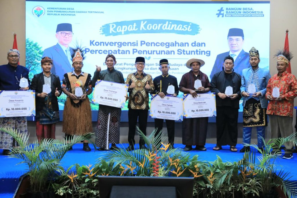 Kemendes PDT Apresiasi Sembilan Desa Berkinerja Baik dalam Penurunan Stunting