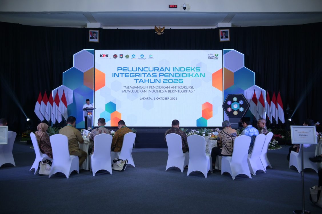 : Menteri Pendidikan Dasar dan Menengah (Mendikdasmen), Abdul Mu’ti dalam peluncuran Indeks Integritas Pendidikan Nasional di Jakarta. (Foto: Dok Kemendikdasmen)