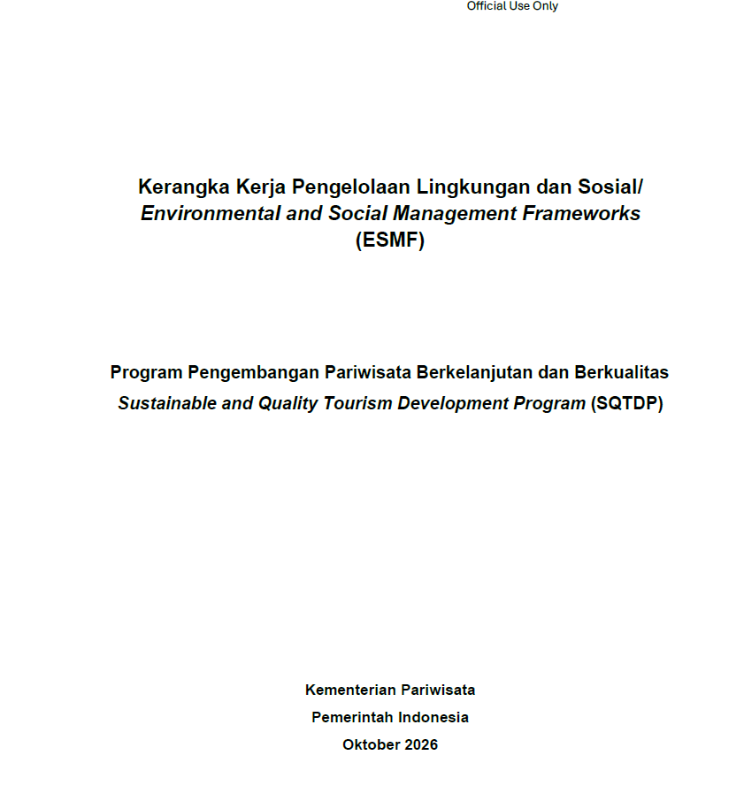 Kerangka Kerja Pengelolaan Lingkungan dan Sosial