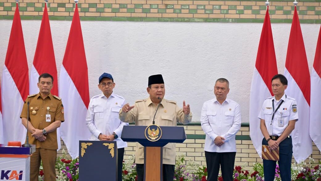 : Presiden Prabowo Subianto pada peresmian revitalisasi Stasiun Semarang Tawang, Kota Semarang, Provinsi Jawa Tengah pada Kamis (30/7/2026). Foto: BPMI Setpres/Rusman