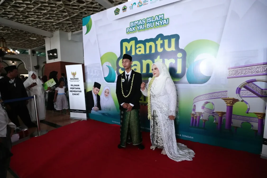 Kisah Santri Dijodohkan Kiai, Berujung di Pelaminan Lewat Nikah Massal Kemenag