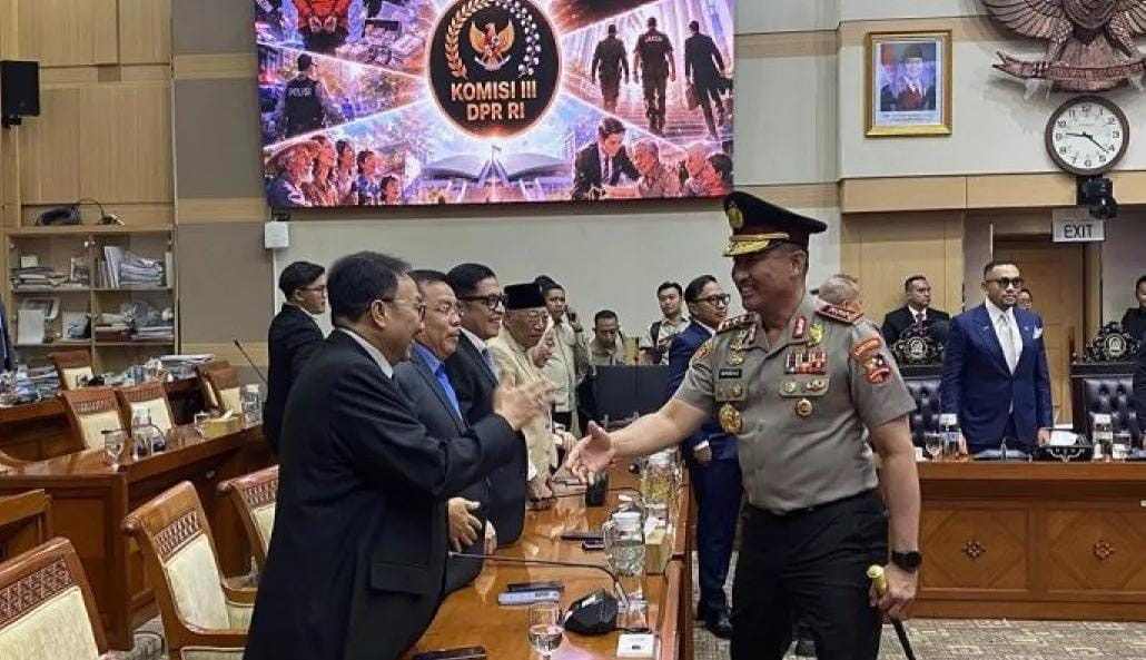 Komjen Pol Suyudi Jalani fit and Proper Test Calon Kapolri