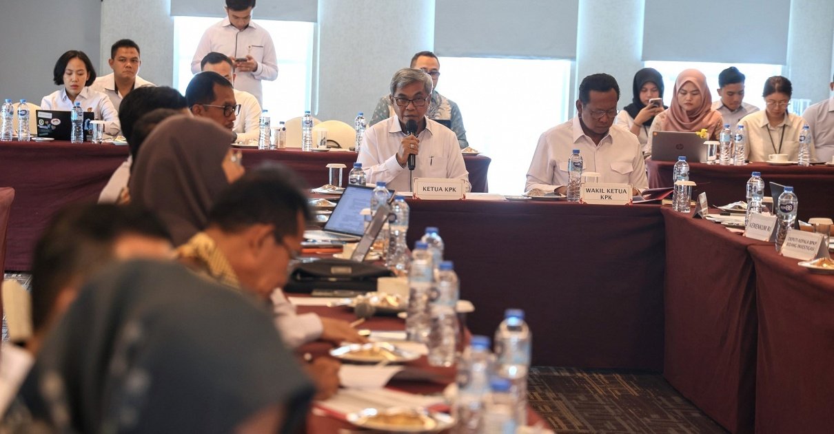 : KPK menggelar rapat koordinasi bersama lembaga terkait audit kerugian keuangan negara dan lembaga audit keuangan (Foto: Dok KPK)