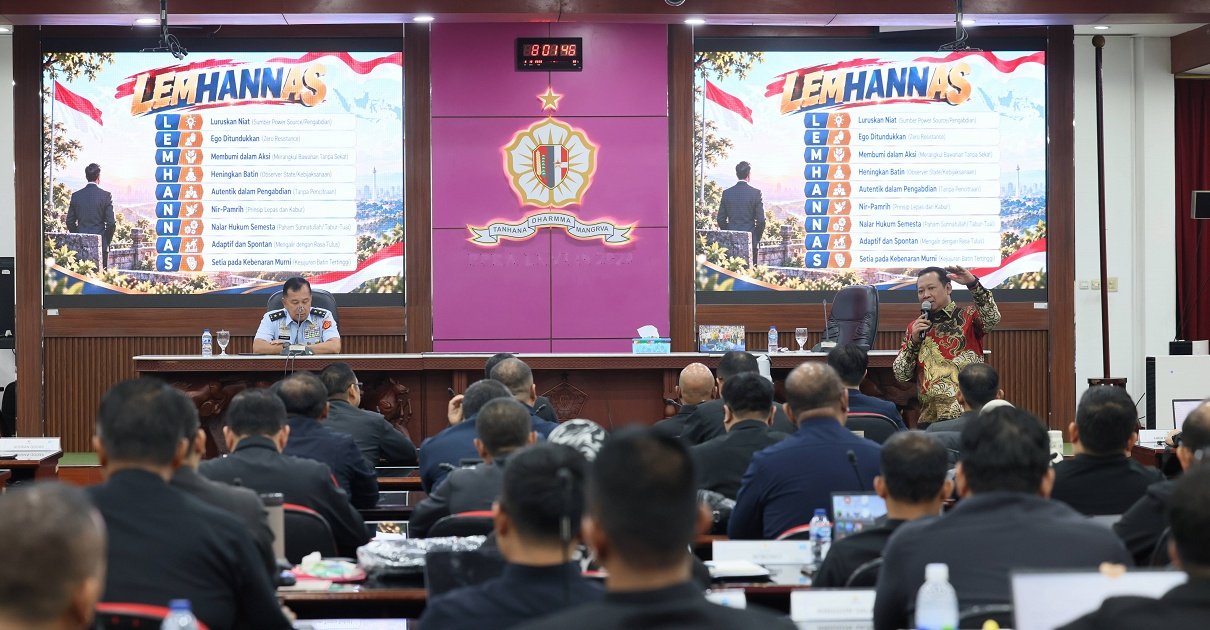 : Komisi Pemberantasan Korupsi (KPK) bersama Lembaga Ketahanan Nasional (Lemhannas) RI memperkuat integritas 110 calon pemimpin nasional melalui Pelatihan Penguatan Integritas dan Antikorupsi bagi Peserta Pendidikan Penyiapan dan Pemantapan Pimpinan Nasional (P4N) Angkatan LXX Tahun 2026. (Foto: Dok KPK)