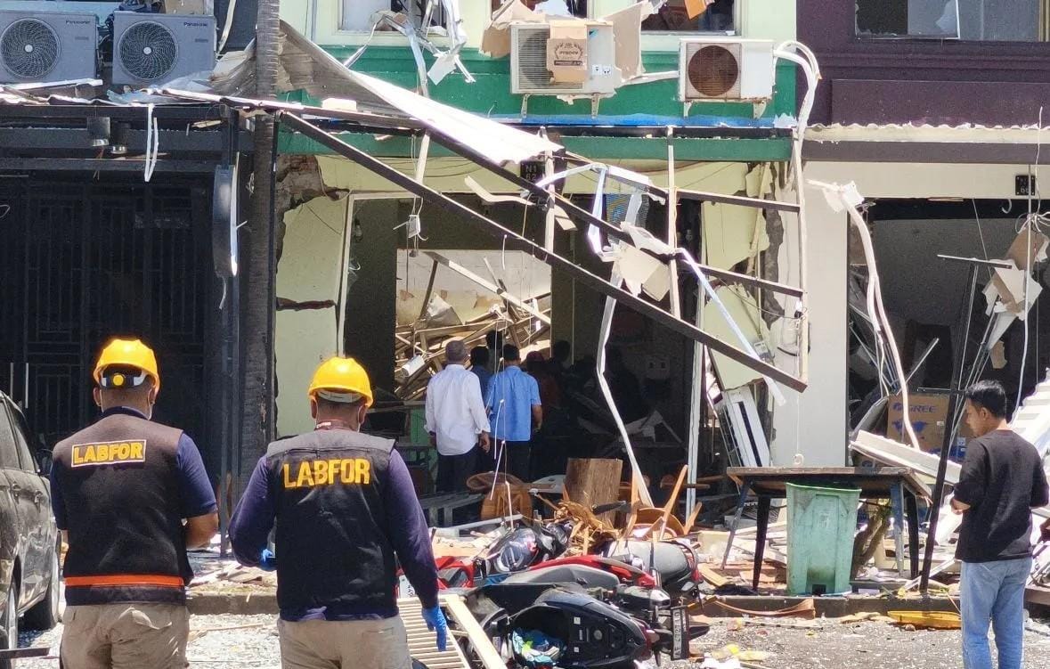 Ledakan Ruko San Antonio Surabaya, Polisi Pastikan Tak Ada Bom