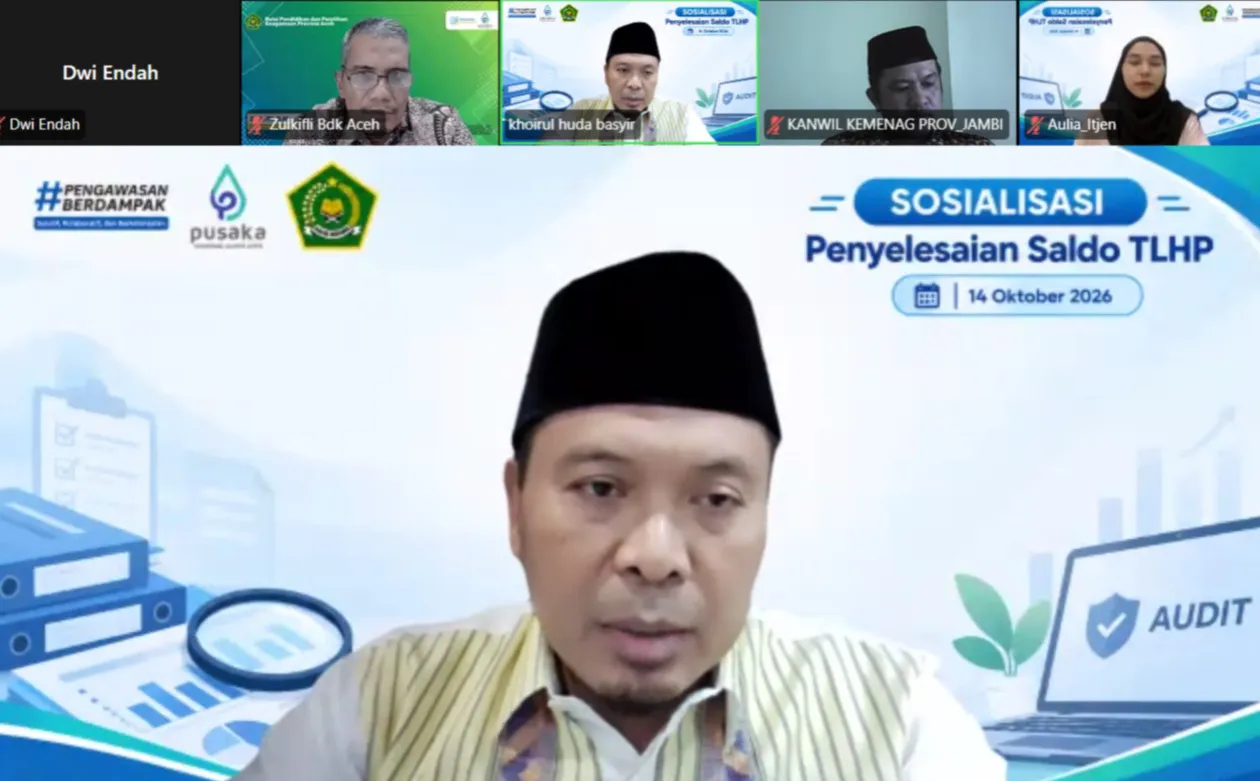 Lima Arahan Itjen Kemenag untuk Percepatan Penyelesaian Saldo TLHP