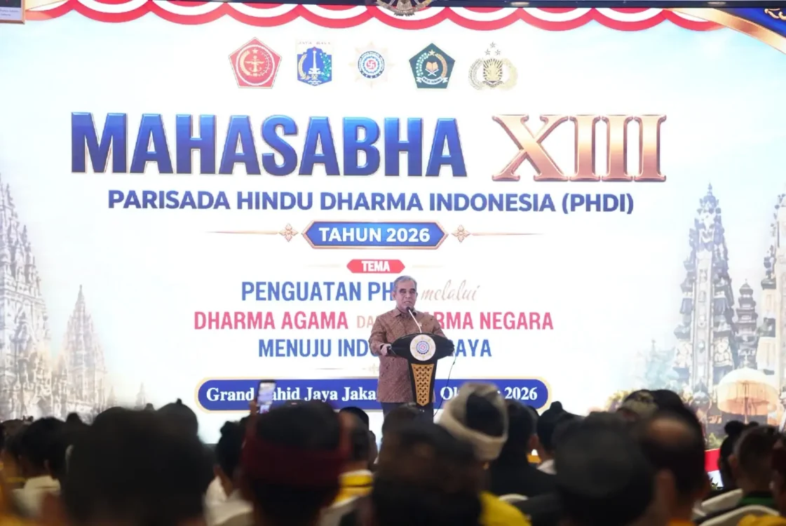 Mahasabha XIII PHDI, Ketua MPR Tekankan Sinergi Dharma Agama dan Dharma Negara