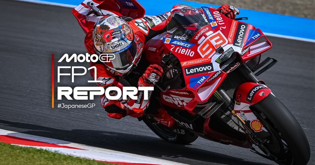 Marc Marquez fronts title rivals Martin and Bezzecchi in Motegi FP1