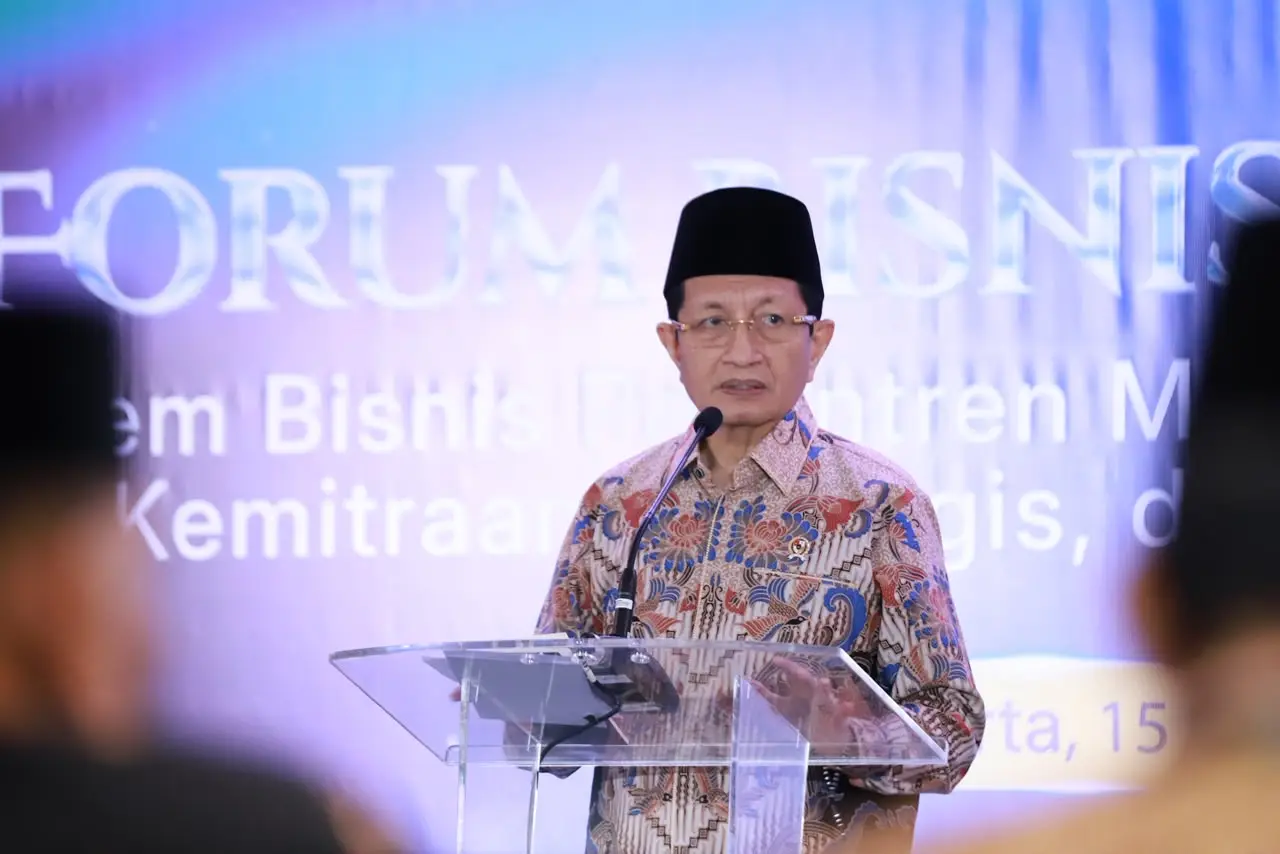 Menag Minta Pesantren Masuk Dunia Bisnis dan Perkuat Ekosistem Ekonomi Umat