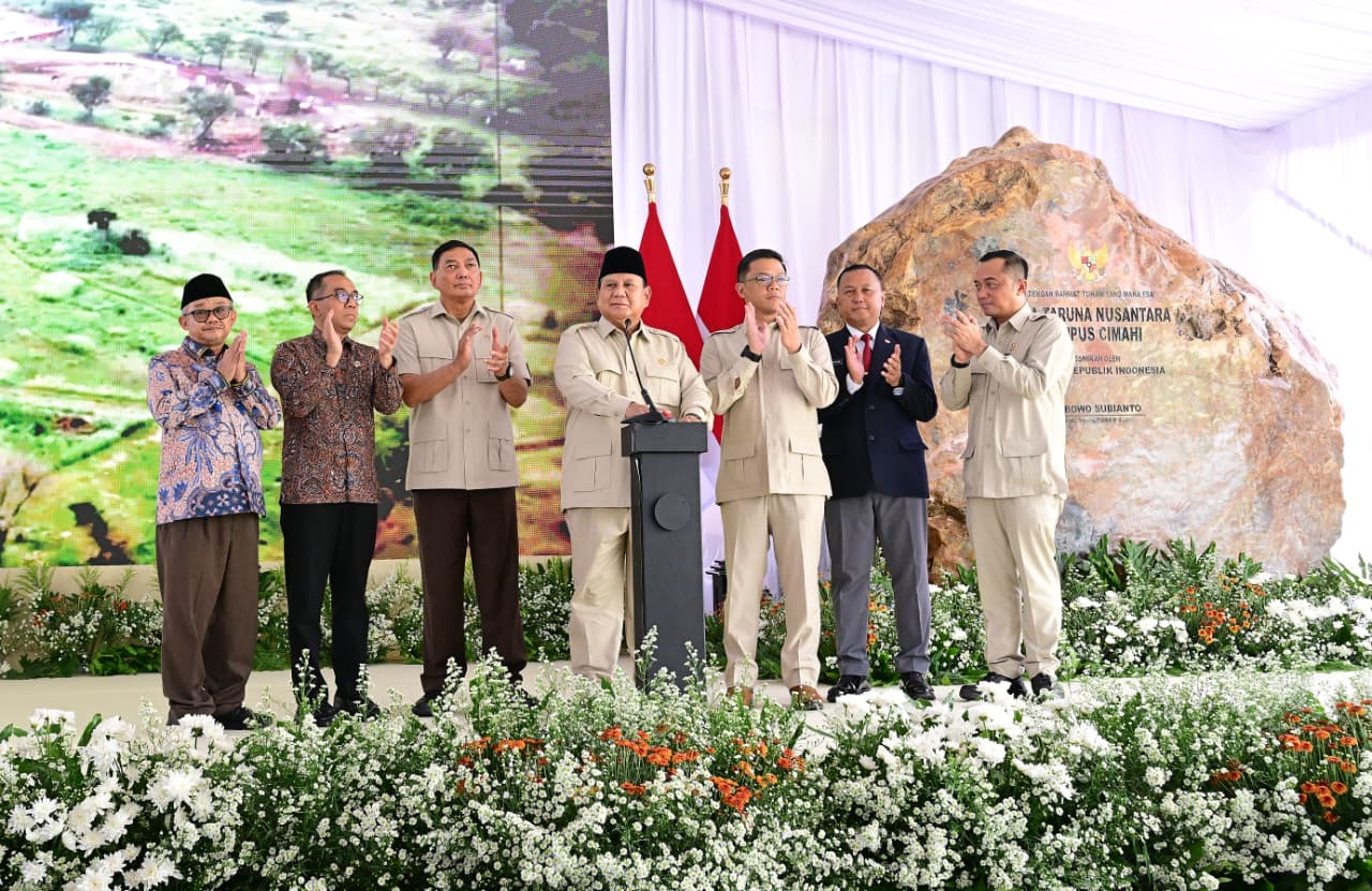 Menhan Sjafrie Hadiri Peresmian SMA Taruna Nusantara Cimahi, Wujudkan Generasi Unggul dan Cinta Tanah Air