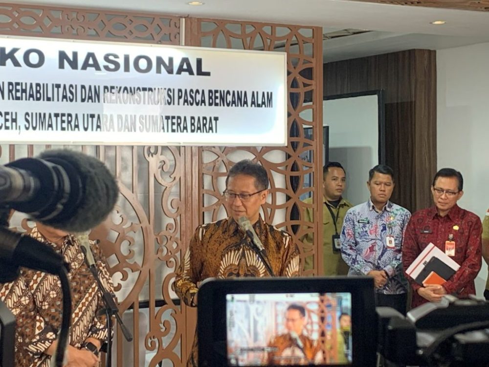 Menkes Targetkan Seluruh Faskes Terdampak Bencana Sumatra Pulih pada 2027