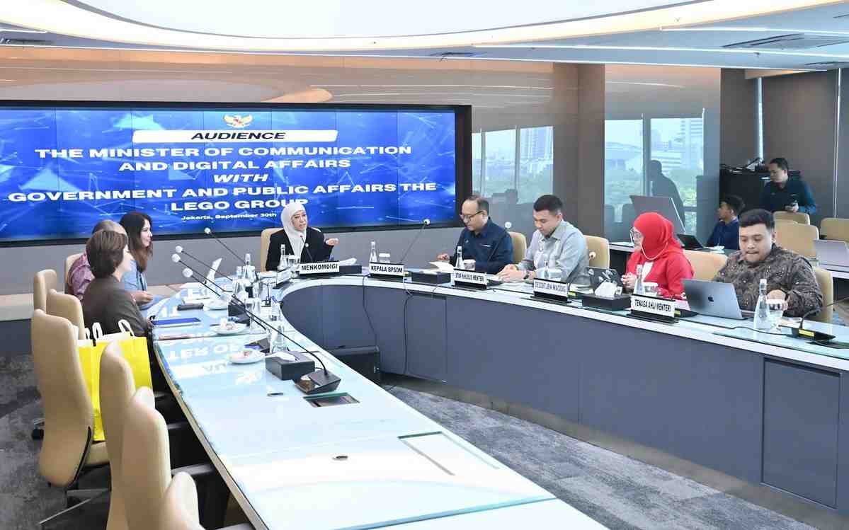 Menkomdigi Tekankan Keamanan Anak dalam Desain Layanan Digital LEGO