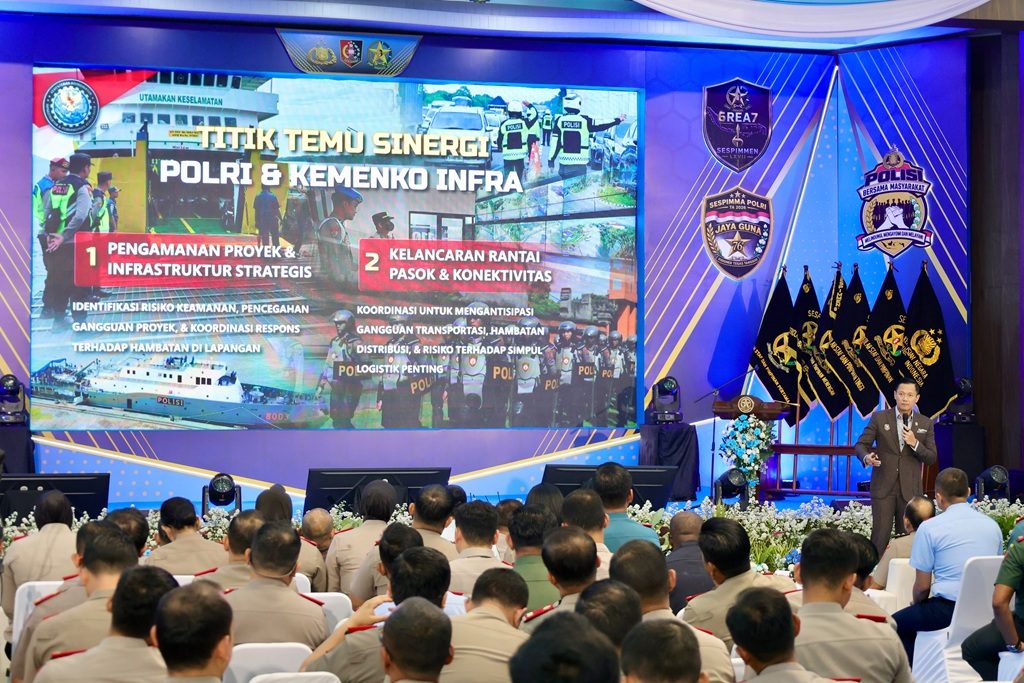 Menteri AHY: Sinergi Polri dan Kemenko Infra Penting untuk Amankan Pembangunan Nasional