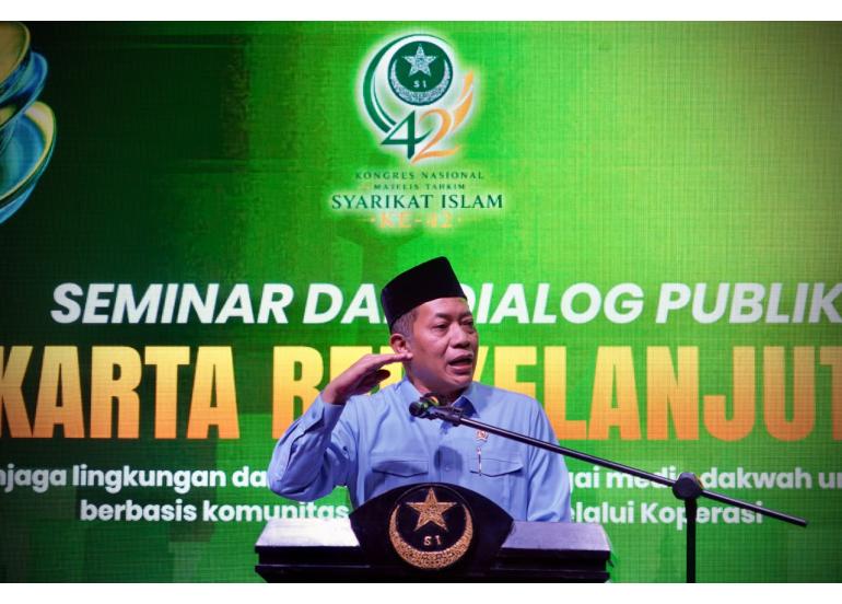 : Menjelang perhelatan Kongres Nasional Majelis Tahkim ke-42, Syarikat Islam bersama Kementerian Koperasi memantapkan komitmen untuk memperkuat fondasi ekonomi syariah dan kemandirian umat yang inklusif hingga ke tingkat desa. FOTO dok. Humas Kemenkop
