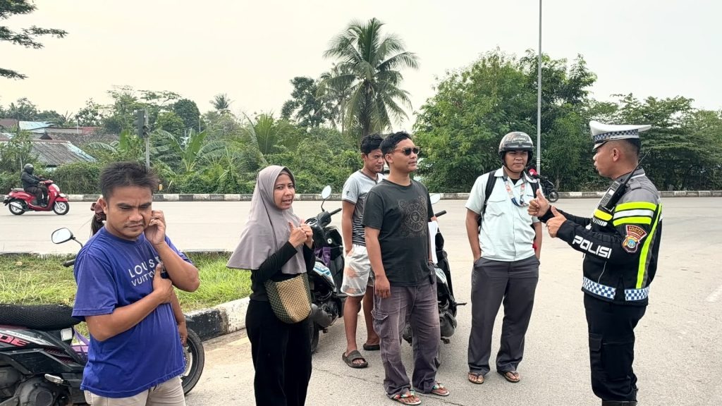 Operasi Patuh Seligi 2026, Satgas Gakkum Polresta Barelang Lakukan Penindakan Elektronik dan Teguran